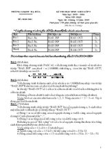 Ki thi hoc sinh gioi lơp 9 năm hoc 2015  2016 môn Tin Học